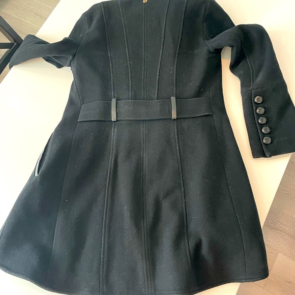 Mackage Wool coat with leather details (Small) - heavy and very warm - Picture 3 of 12